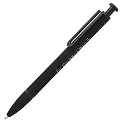 U Brands Monterey Midnight Soft Touch Metal Pen - 24 hr