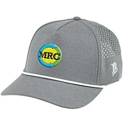 Branded Bills Bare Curved Rope Cap - 3D Puff Embroidery