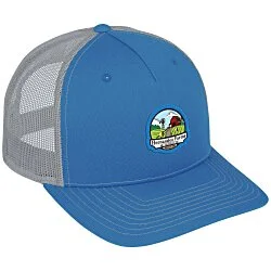 Richardson Five Panel Snapback Trucker Cap - Full Color Patch