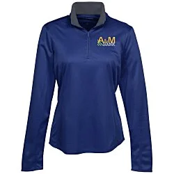 Silk Touch Performance 1/4-Zip Pullover - Ladies' - Embroidered - 24 hr
