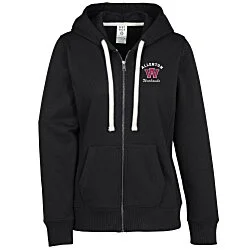 District Recycled Full-Zip Hoodie - Ladies' - Embroidered - 24 hr
