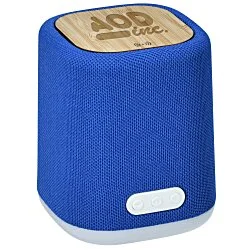 Rio Bluetooth Speaker with Bamboo Wireless Charger
