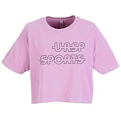 American Apparel Garment-Dyed Heavyweight Cotton Cropped T-Shirt - Ladies'