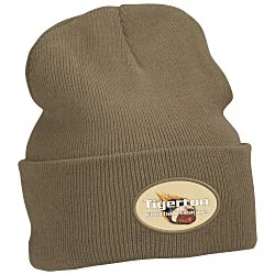Big Cuff Knit Cap - Full Color Patch - 24 hr