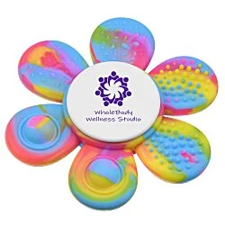 Textured Flower Fidget Spinner