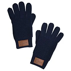 Leeman Waffle Knit Gloves