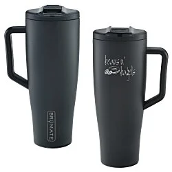 BruMate Era Flip Vacuum Tumbler with Straw - 40 oz. - Laser Engraved