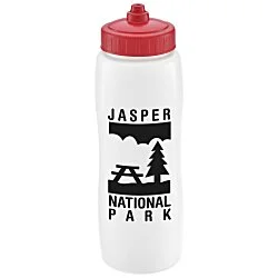 Curve Water Bottle with Mighty-Shot Valve Lid - 32 oz.