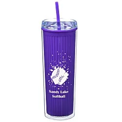 Esme Acrylic Tumbler with Straw - 24 oz.
