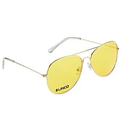 Airman Aviator Sunglasses - Tinted Lens - 24 hr