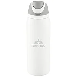 owala FreeSip Vacuum Bottle - 40 oz. - Laser Engraved