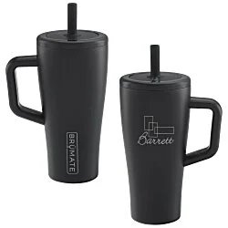 BruMate Era Vacuum Tumbler with Straw - 20 oz. - Laser Engraved - 24 hr
