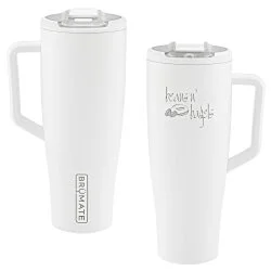 BruMate Era Flip Vacuum Tumbler with Straw - 40 oz. - Laser Engraved - 24 hr