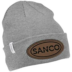 Coal Uniform Knit Cuff Beanie - Laser Engraved Patch