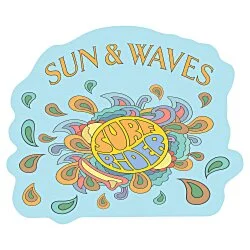 Custom Shape Lightweight Acrylic Magnet - Small