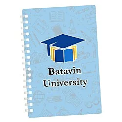 Soft Spiral Monthly Pocket Planner Notebook - Academic