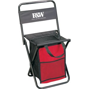 Folding Chair with Cooler Main Image