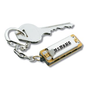 Mini Harmonica Keychain Main Image