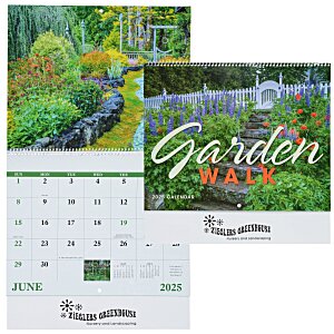 Garden Walk Calendar - Spiral Main Image