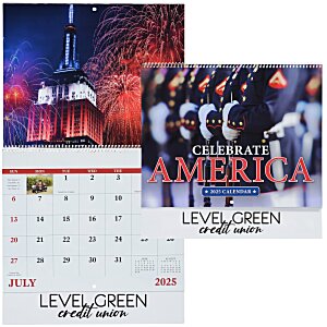 Celebrate America Calendar - Spiral Main Image