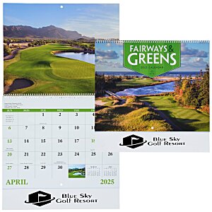 Fairways & Greens Calendar - Spiral Main Image