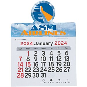 Peel-N-Stick Calendar - Circle Main Image