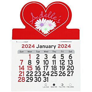 Peel-N-Stick Calendar - Heart Main Image