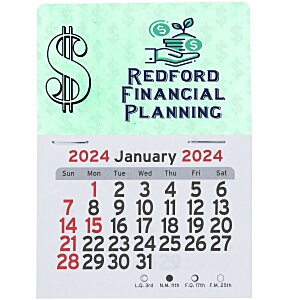 Peel-N-Stick Calendar - Dollar Sign Main Image