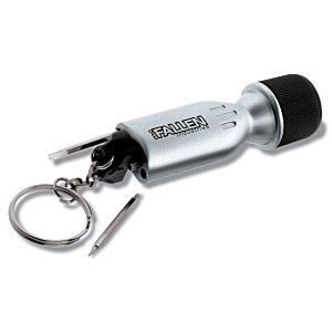 Mini Flashlight Tool - Silver Main Image