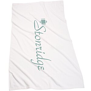 Premiere Midweight Beach Towel - White Main Image