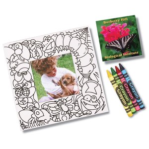 Picture Me Coloring Magnet Frame - Bugs Main Image