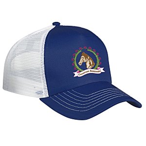 Mesh Back Trucker Cap - Embroidered Main Image