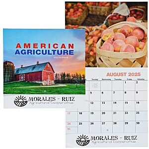 American Agriculture Calendar - Stapled Main Image