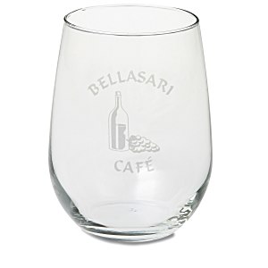 Stemless White Wine Glass - 17 oz. Main Image