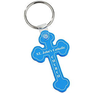 Cross Soft Keychain - Translucent Main Image