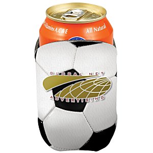 Sports Action Pocket Can Holder - Soccer Main Image