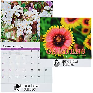 Beautiful Gardens Calendar - Stapled Main Image
