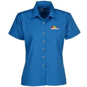 Easy-Care Short Sleeve Poplin Shirt - Ladies' Main Image