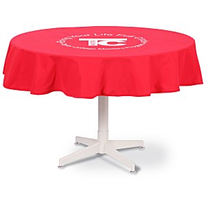 Poly/Cotton Table Throw - Round Main Image