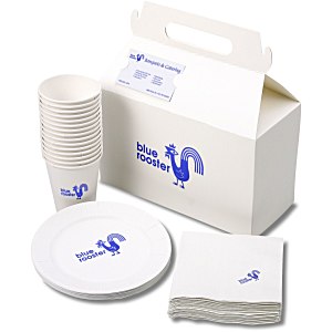 Snack Pack - Paper Plate/Cup and Napkin Set Main Image