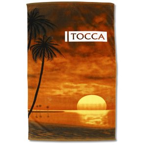 Scenic Beach Towel - Sunset Beach Main Image