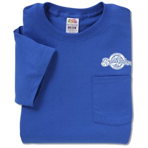 Fruit of the Loom Best 50/50 Pocket T-Shirt - Colors Main Image