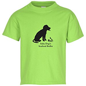 Hanes 50/50 ComfortBlend T-Shirt - Youth - Colors - Screen Main Image