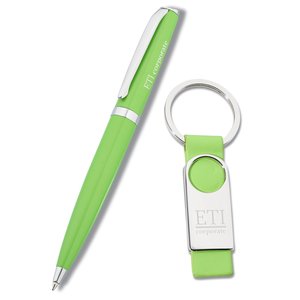 Rainbow Sherbert Pen / Key Tag Gift Set Main Image