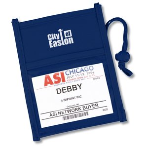 Eco-Friendly Pocket Neck Wallet Main Image