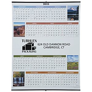 Scenic Span-A-Year Wall Calendar Main Image