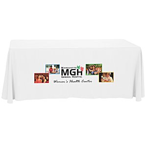 Closed-Back Table Throw - 6' - Front Panel - Full Color Main Image
