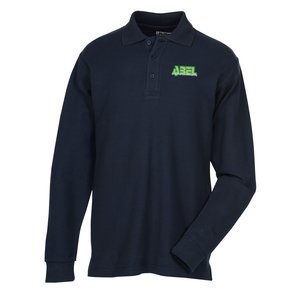 100% Combed Cotton LS Sport Shirt - Men's Main Image