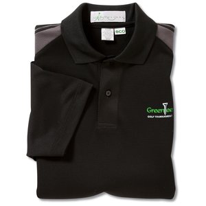 Recycled Polyester Performance Color Block Polo - Men's Main Image