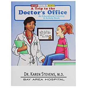 A Trip to the Doctor's Office Coloring Book Main Image